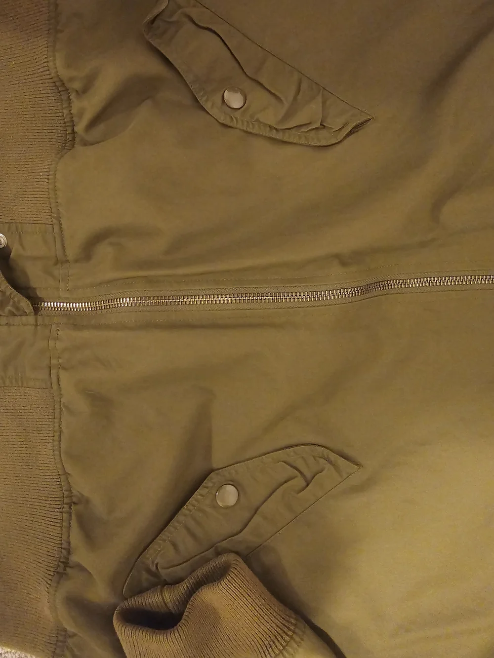 J. Crew Olive Bomber Jacket